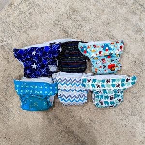 Mama koala cloth diapers pack of 6